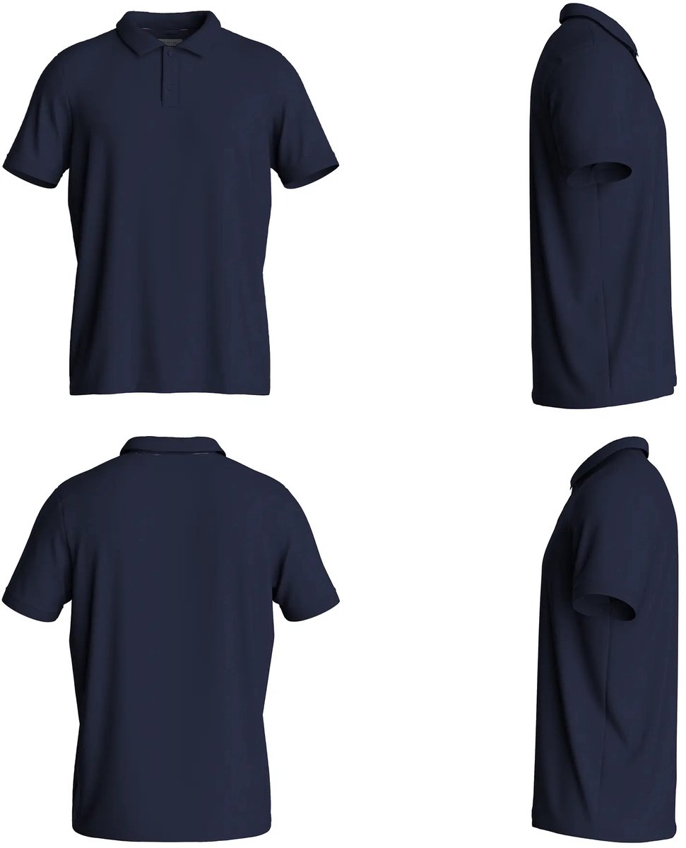 Kinderpolo Kappa Jimmo Blauw