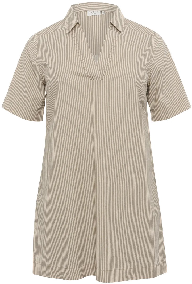 Damesjurk KAFFE Curve Nana Striped