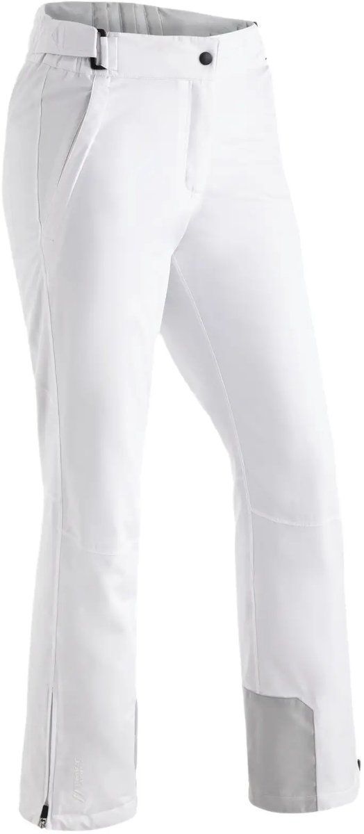 Dames skibroek Maier Sports Steffi Slim Wit