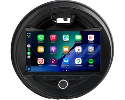 CarPlay autoradio geschikt voor Mini Cooper F55 F56 Clubman | 2014 t/m 2020 | Android 16 | Draadloos Apple CarPlay & Android Auto | 2GB + 32GB | QuadCore processor | Denago DNG-A498 | 2025 model | 2014 2015 2016 2017 2018 2019 2020 | Bluetooth & Wifi