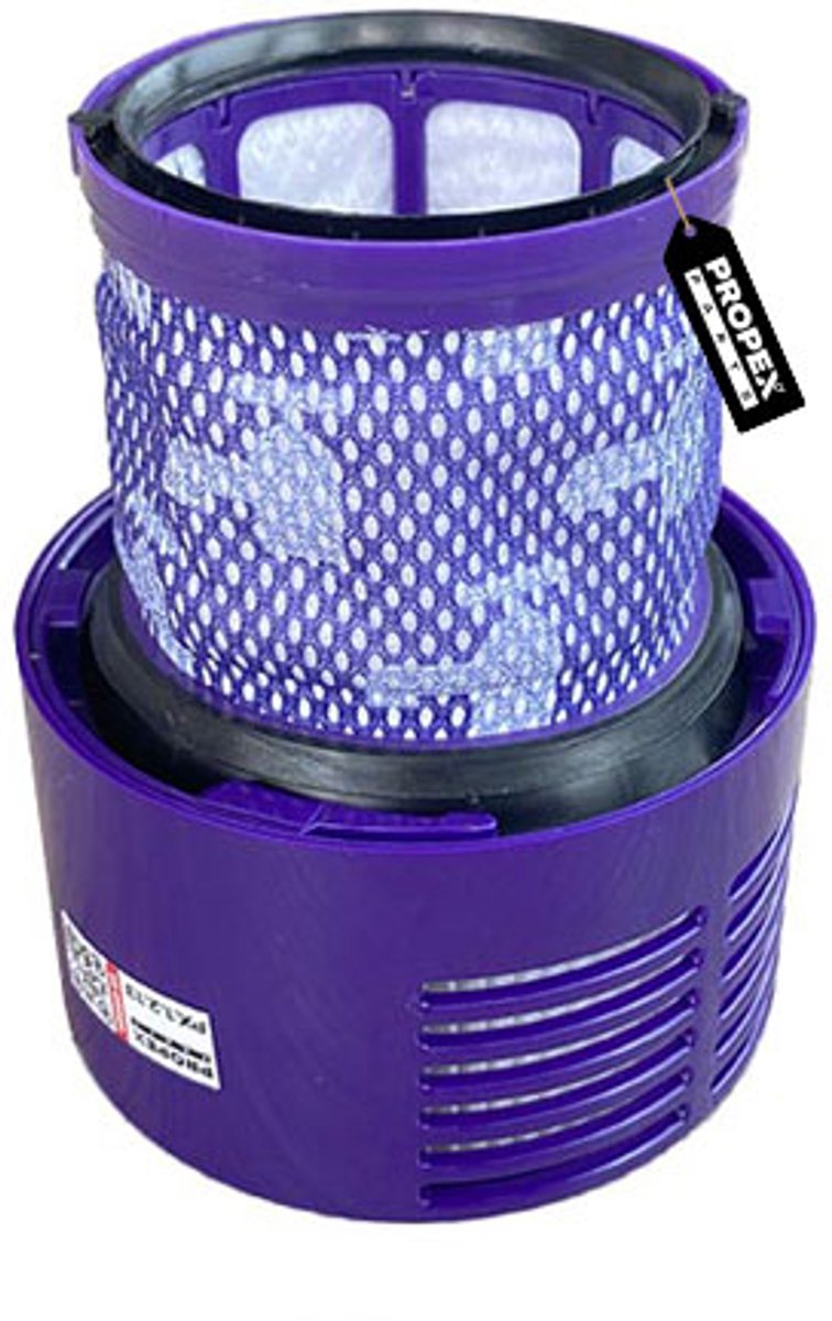 Propex Parts HEPA-filter Steelstofzuiger - Geschikt voor Dyson V10 969082-01 - Uitwasbaar - 1 stuk