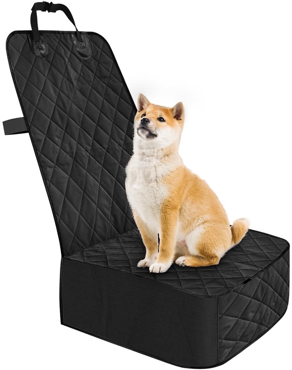 Dailygoods- Autostoelkussen Antislip - Universele Stoelhoes - Bescherming Voorstoel - Honden/Kinderen - Oxford Doek - 47,5 x 55,5 x 18 cm - Stoelbeschermer