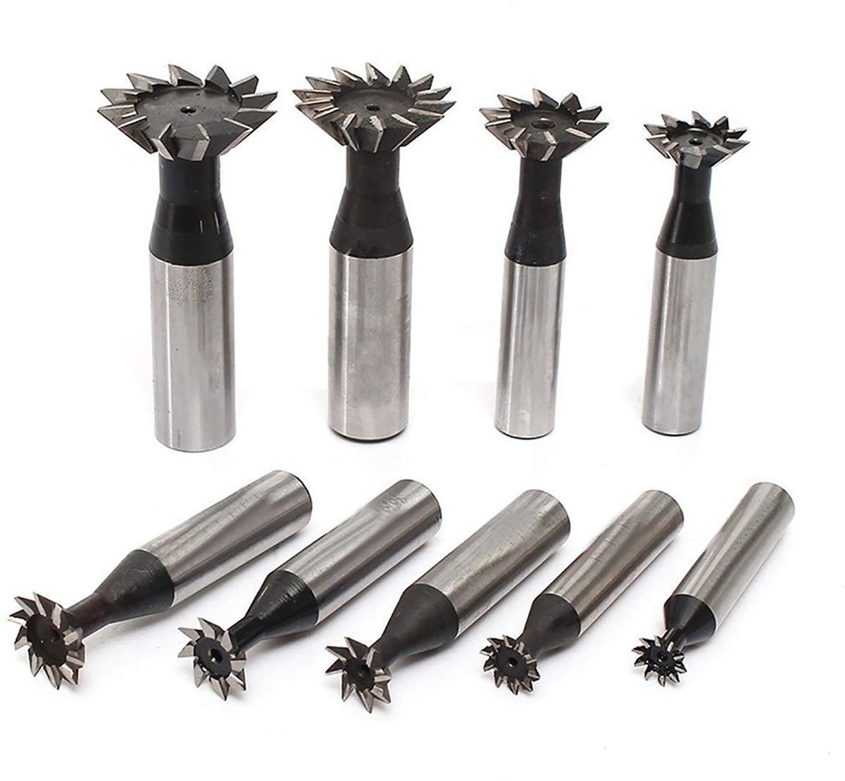 Dailygoods - Tweesnijdende Zwaluwstaartfrees - 12mm * 45°