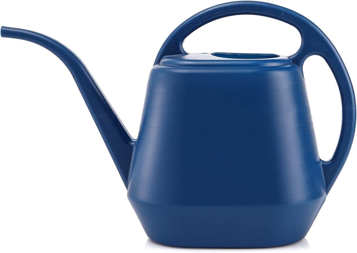 Gieter Plastic 4 liter Lichtgewicht Watersproeier Gietfles voor Tuin Buiten Huis Bloem Bonsai Plant (Blauw)