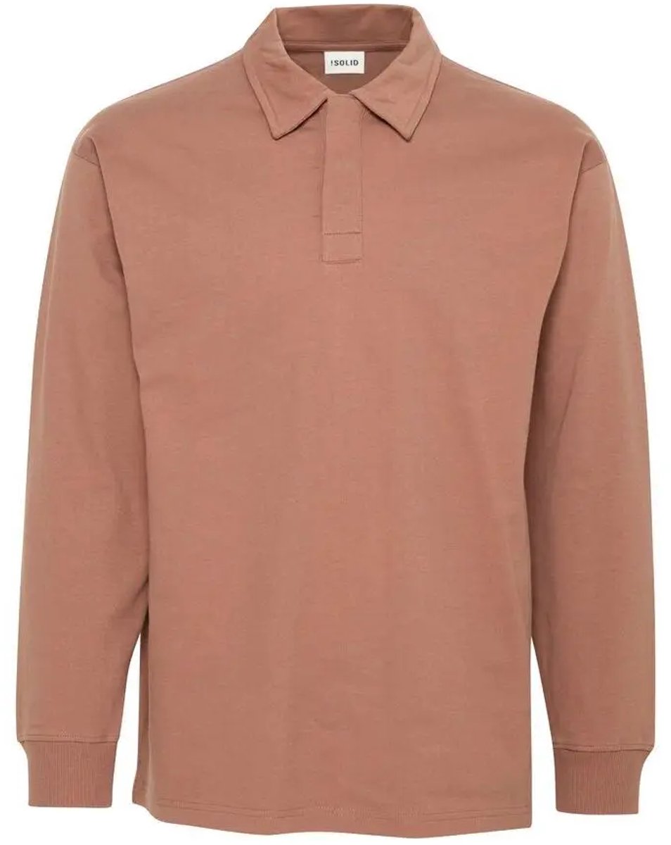 Polo met lange mouwen Solid Orwell