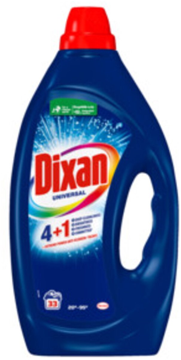 Dixan Vloeibaar Wasmiddel Universeel - 1,485 liter