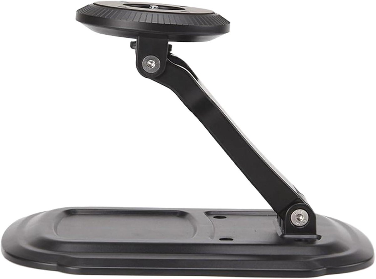 Projector Houder - Beamer Standaard - Thuisbioscoop Inrichten - 360 Graden Draaibaar - 19 x 19 x 10.8 cm - Zwart