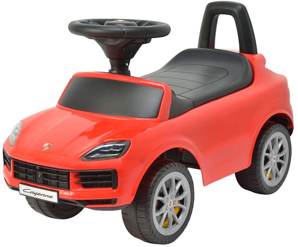 Milly Mally Porsche Cayenne S loopauto rood - Loopauto peuter