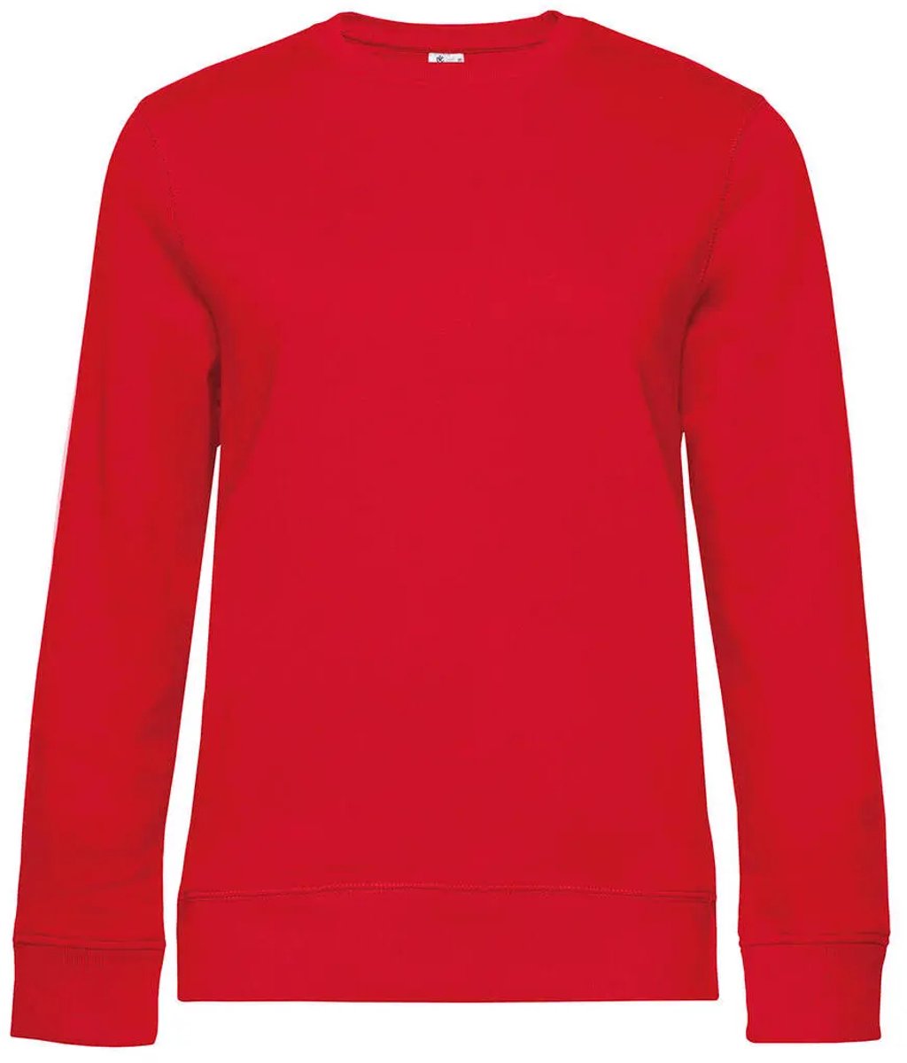 Dames sweatshirt met ronde hals B&C Queen