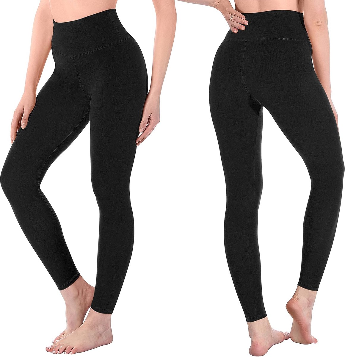 Legging met Hoge Taille voor Vrouwen - Boterzachte Yoga Broekjes voor Sport en Fitnes