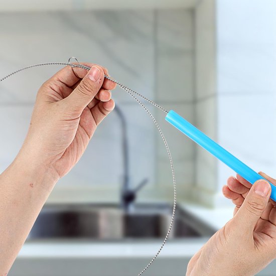 4 stuks stroreiniger borstel extra lang, 1 m/39 inch lange stroreiniger borstel met zachte nylon borstelharen kop extra lange pijpenreinigers voor het reinigen van rietjes, buis buis slang — afbeelding 3