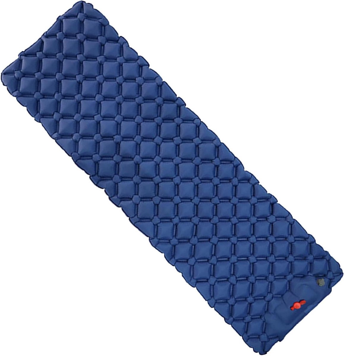 Zelf Opblaasbare Matras - Kampeer Mat Opblaasbaar - Outdoor Kamperen - Ergonomisch Kubus Ontwerp - 190x58x5cm - Blauw