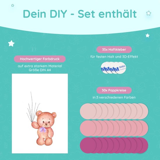 Gastenboek voor babyshower en doop, roze/blauw, voor jongens en meisjes, babyfeest om in te vullen, creatieve cadeaus en aandenken voor doop, verjaardag en babyshower (roze) — afbeelding 2