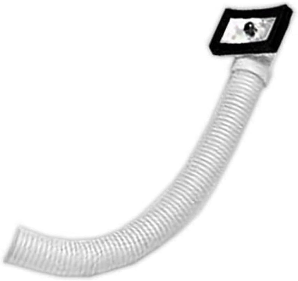 Spoelbak Overloop - Afvoeronderdeel - Keuken Reparatie - Hoogwaardig Materiaal - 27x16x4.8 cm - Wit