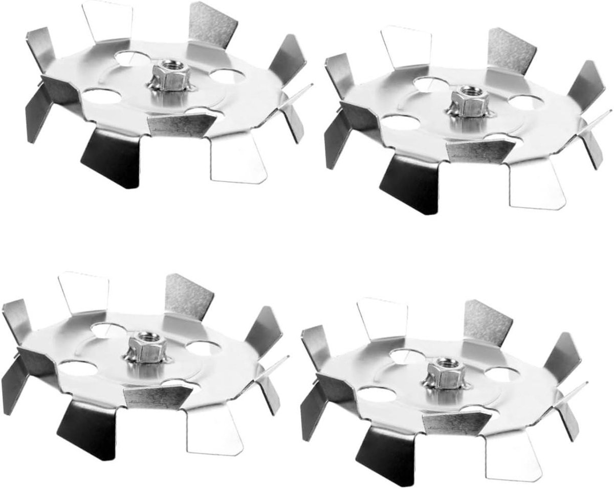 Boormixer Opzetstukken - Mengstaaf Mixer - Verf Cement Mengen - Stevige Gegalvaniseerd IJzer - 14 x 14 x 16 cm