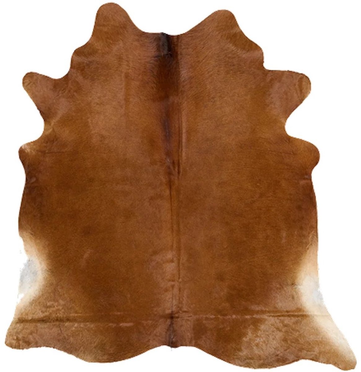 Koeienhuid Vloerkleed XXL (Extra Groot) - Effen-solid - 229 x 219 cm - Koeienkleed / Koeienvel / Dierenvel / Dierenhuid / Koehuid Tapijt