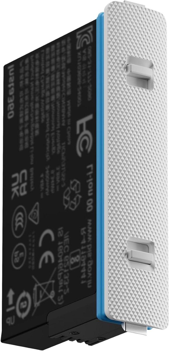 Camera Batterij - Power Pack - Langere Opnames - Koudbestendig Ontwerp - 2400mAh - Wit