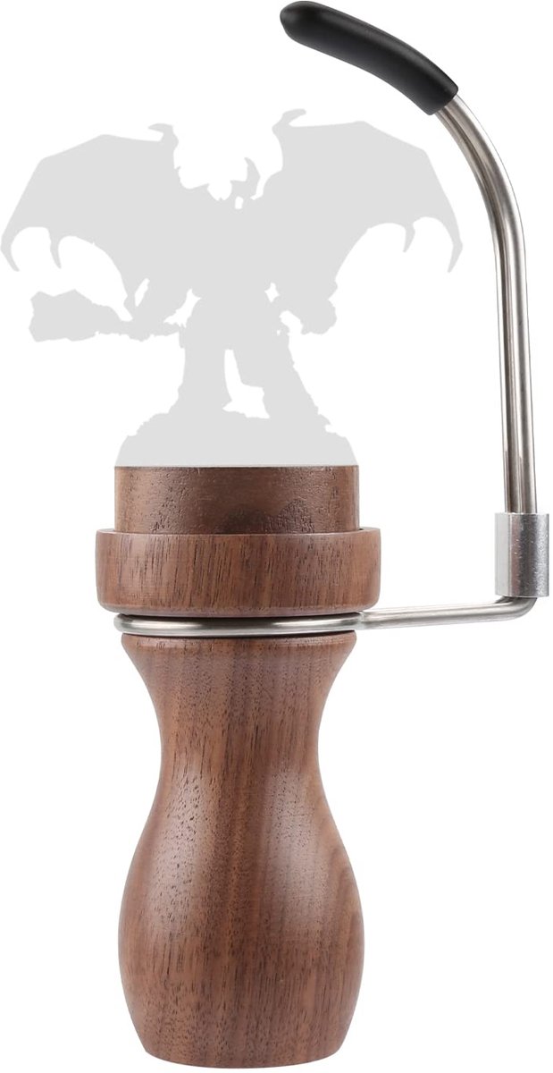 SnelShoppen - Jucoci Schilderij Handvat voor Miniautres Zwart Walnoot Verf Handvat Compatibel met Warhammer, DND, Schaal Model, Fantasie Beeldjes - Ve