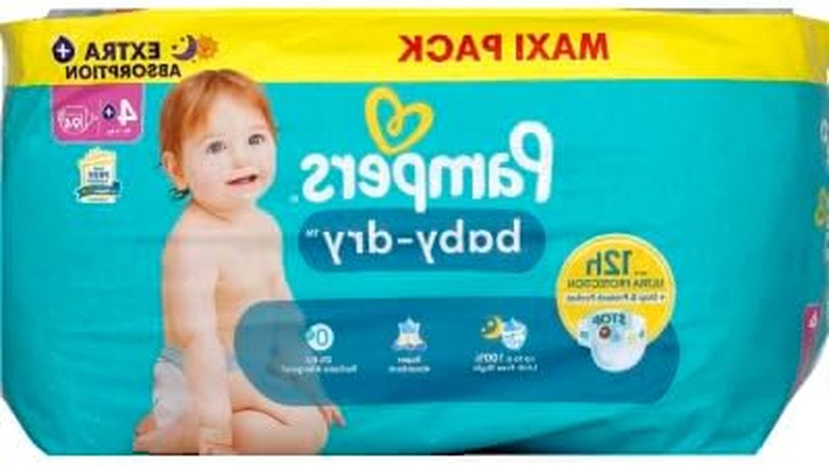 Baby Luiers - Wegwerpluiers Baby - Droog Houden - Absorberend Kern - 94 stuks - Wit