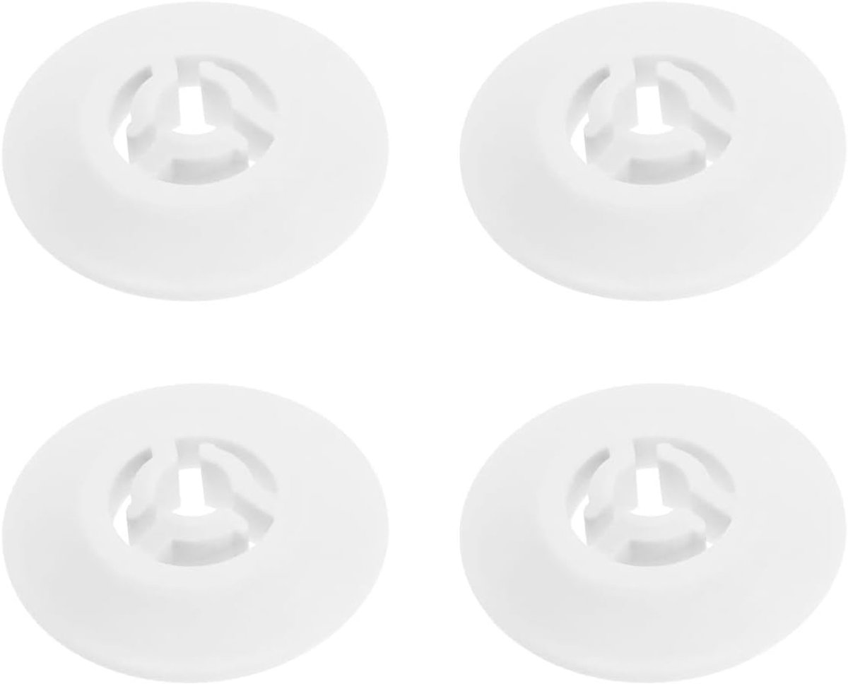 4 stuks kleine naaimachine spoel pin dop vervanging spoel dop plastic naaidool spoel dop compatibel met broer, wit