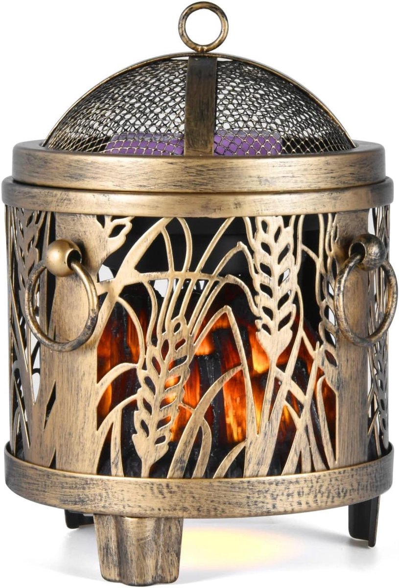Elektrische wasbrander, kamergeur, oliebrander, wasverwarmer, nachtlampje olielamp voor woondecoratie (open haard)