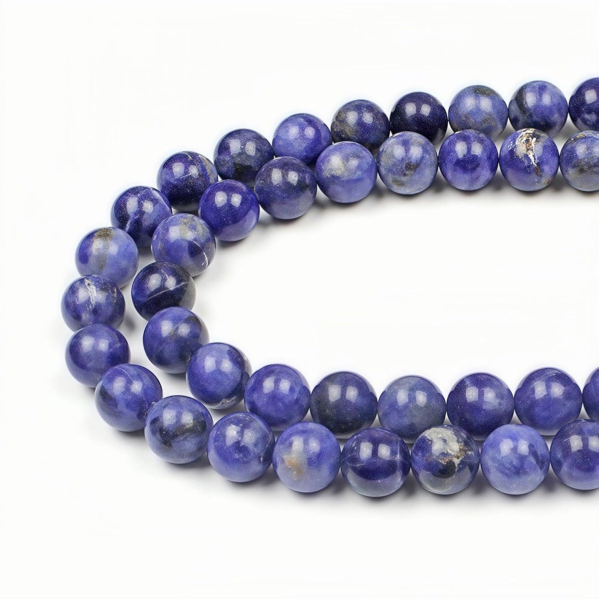 Kralen Blauw Sodaliet Ronde Losse Natuurlijke Halfedelsteen Kralen Voor het Maken van Sieraden Armbanden Kettingen