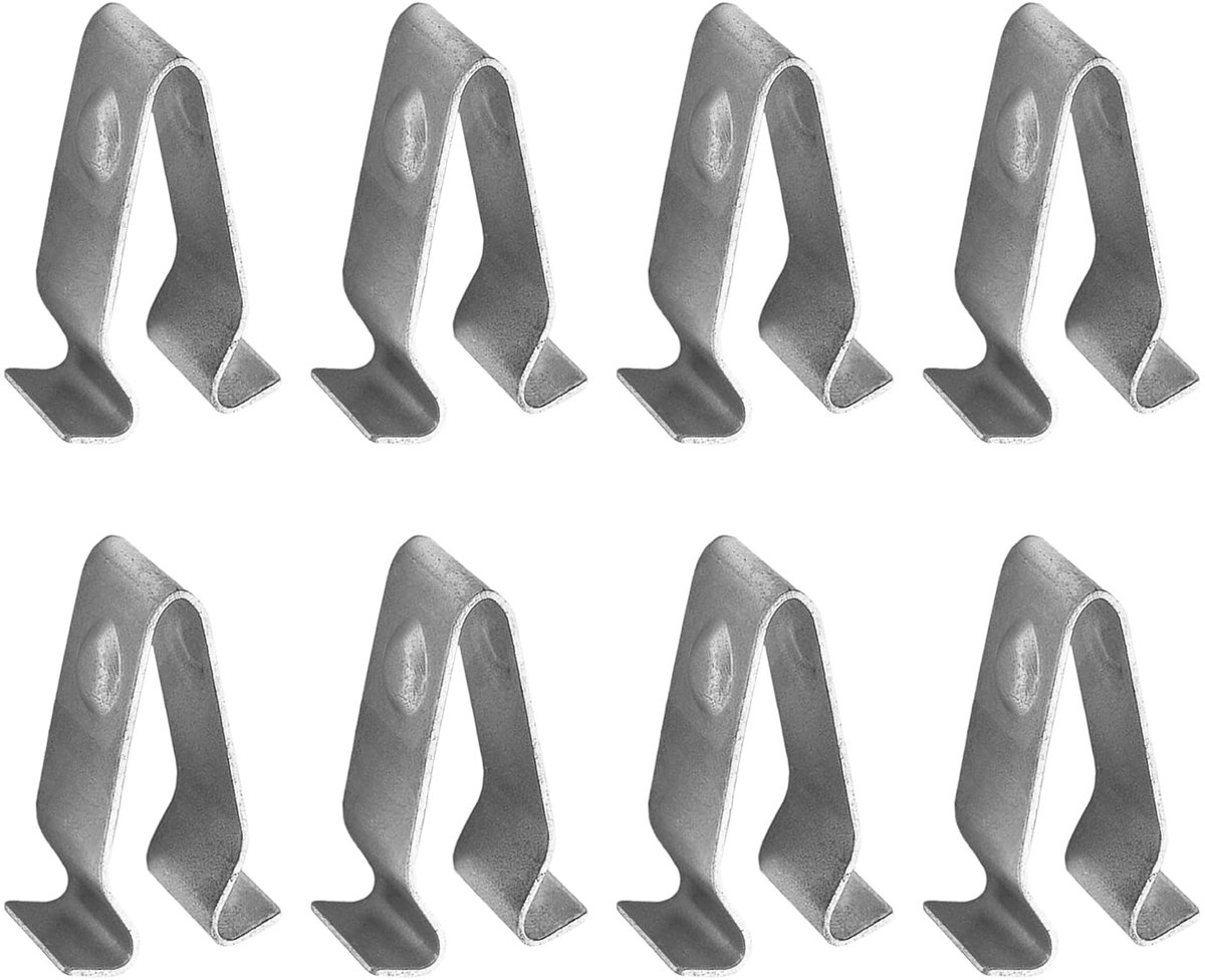 10 stuks auto metalen bevestigingsclips, metalen bevestigingsclips, metalen trim paneel veerclip, automotive metalen clips, metalen bevestiging, dashboard metalen bevestiging, auto metalen