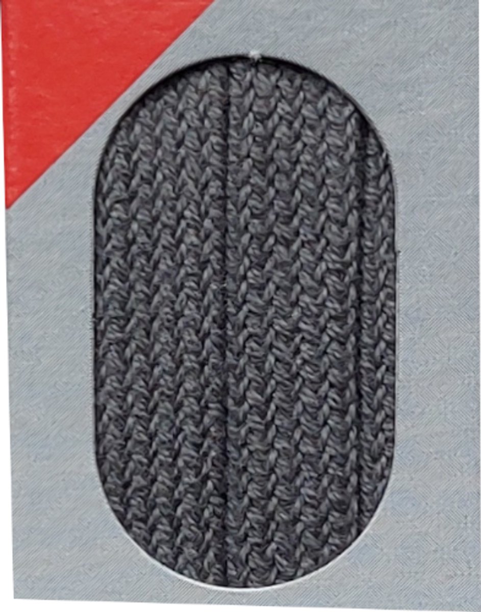 Bob Veter - Donker Grijs - Plat - Lengte 150 cm - Breedte 8 mm - Schoenveter