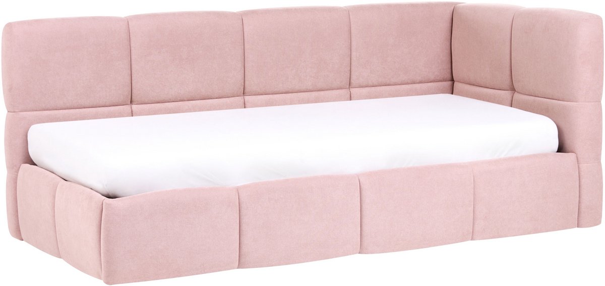 JACOU - Bedbank - Roze - Rechtszijdig - Stof
