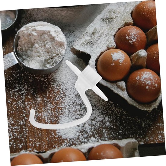 Deeghaak - Keuken Accessoire - Deeg Mengen - Vaatwasserbestendig - 14.5cm - Zilver — afbeelding 3