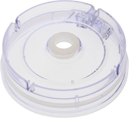 Deksel Afdichtingen - Hakmolen Onderdeel - Keukenmachine Reparatie - Origineel Reserveonderdeel - 11 x 11 x 2 cm - Transparant — afbeelding 2