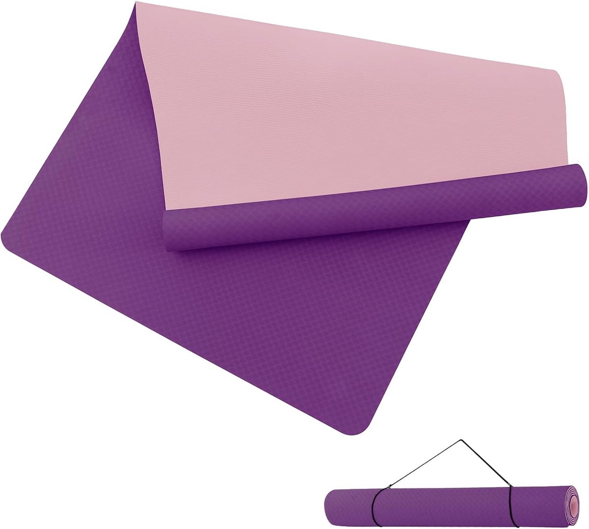 Nite Yogamat, grote yogamat, XXL, gymnastiekmat, sportmat, antislip, TPE, fitnessmat, trainingsmat, pilates, mat voor yoga, pilates, training, gym