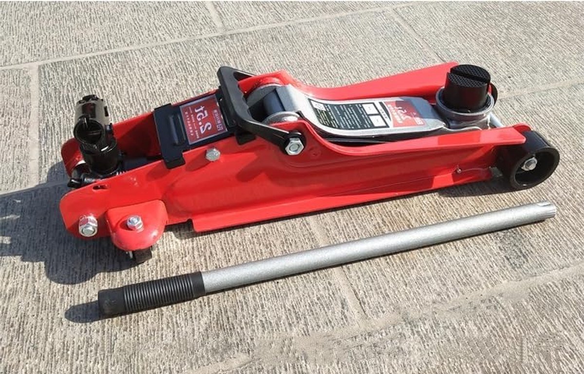 Hydraulische Garagekrik - Auto Krik - Voertuigonderhoud - Lichtgewicht Aluminium - 25 Ton Hefvermogen - Zilver