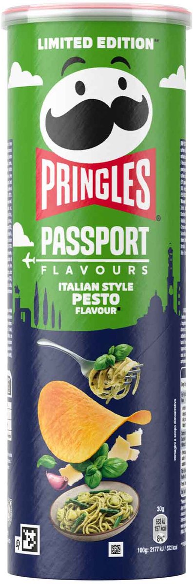 Pringles Italian Style Pesto - 6 stuks - 165 gram