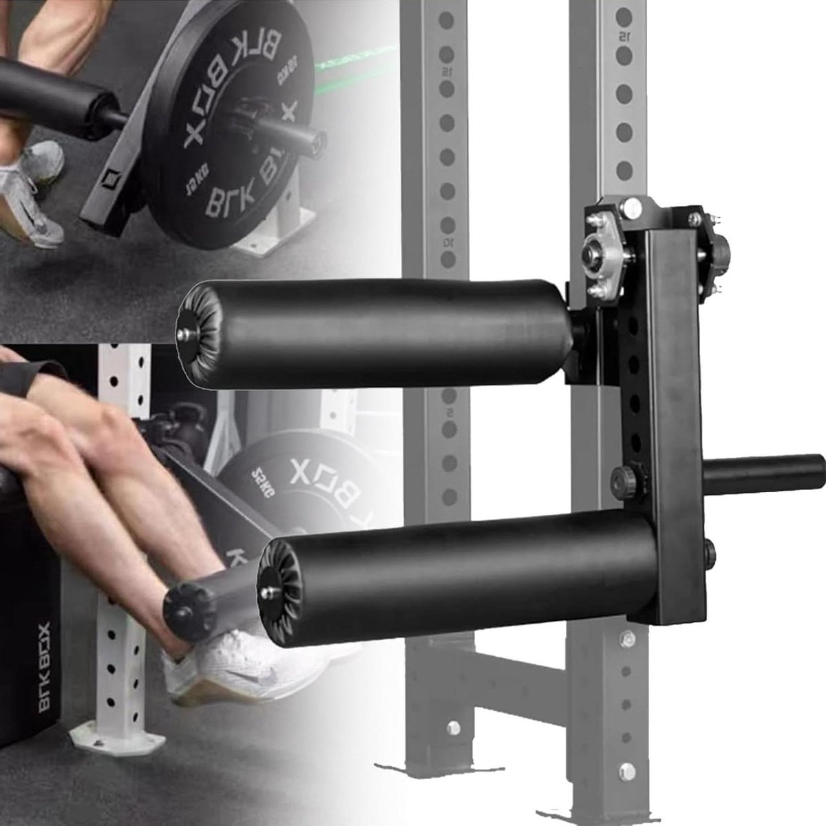 Beenverlenging Krulmachine - Leg Curl Machine - Beenspieren Trainen - 8 Verstelbare Posities - 26mm Gat - Zwart