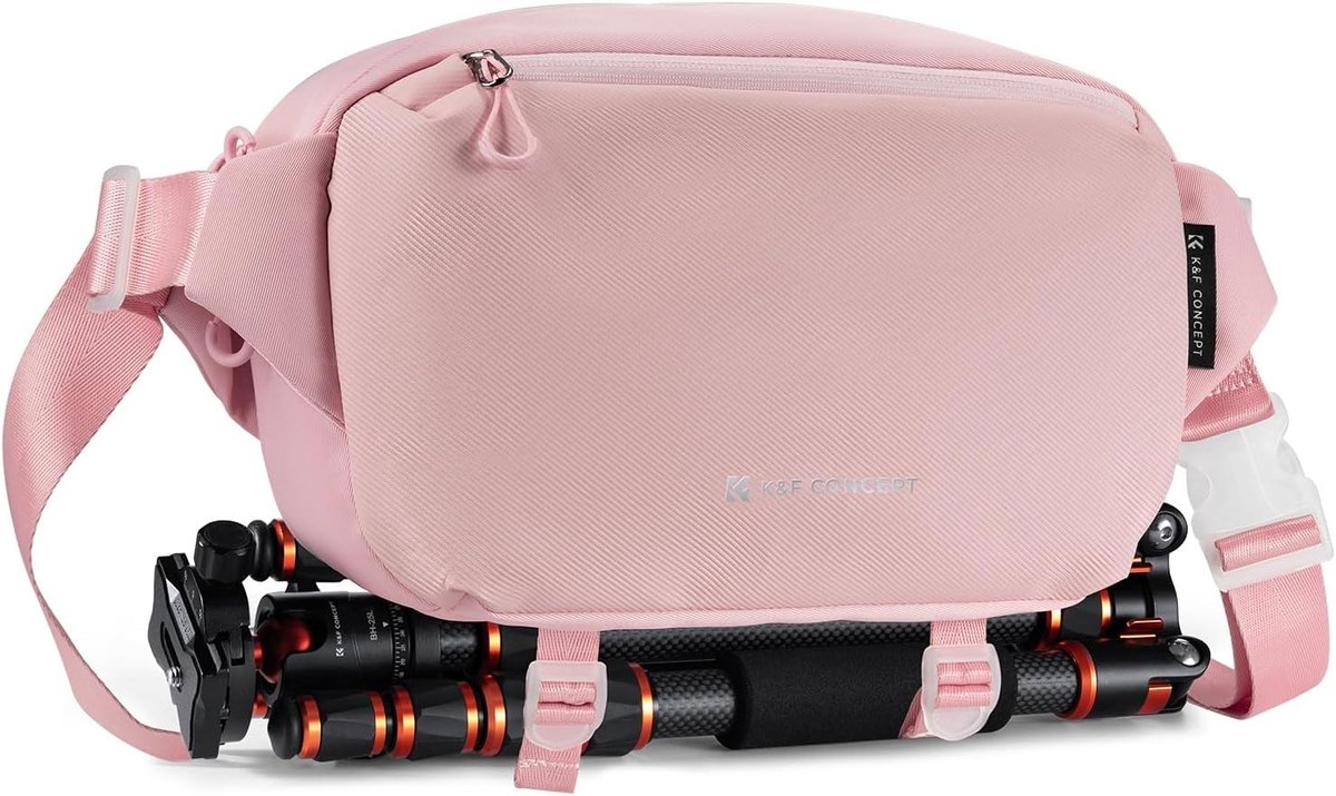 Camera Sling Bag voor DSLR en Lenzen - Schoudertas met Statiefhouder voor Canon, Sony, Nikon en Drones