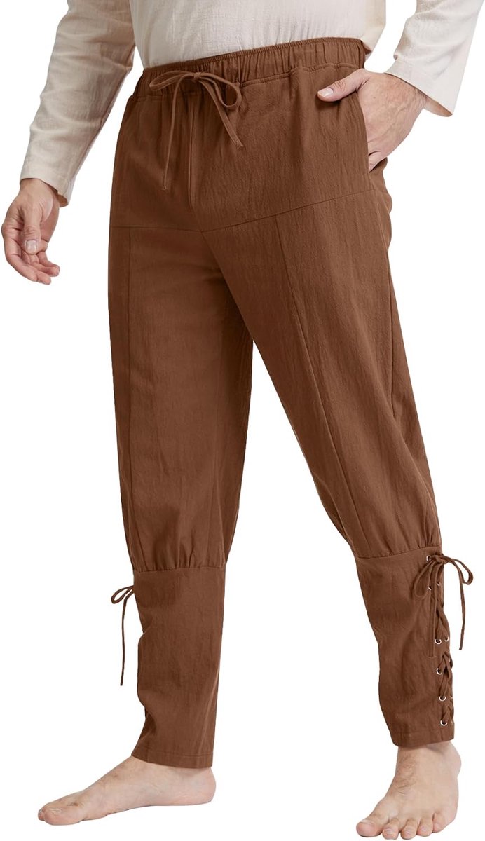 Historische kostuums en kleding voor heren, Viking, middeleeuwen, LARP, renaissance, feest, carnaval, outfits M-3XL