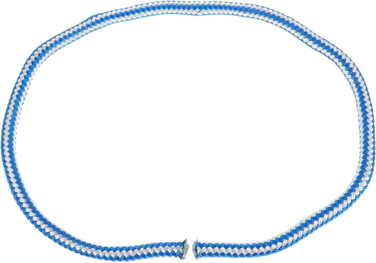 Bootlijnen Nylon - Aanleglijnen Docklijnen - Aanmeren Boten - Innovatief Gevlochten - 100 cm - Blauw