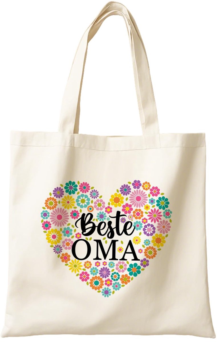 Dailygoods - Moederdagcadeau Stoffentas - Beste Oma Cadeau-ideeën