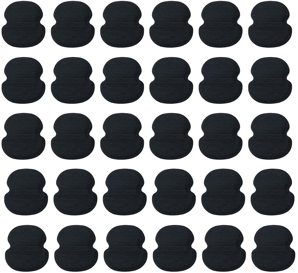 Dailygoods - 30 Stuks Onderarm Zweetpads - Ademend en Herbruikbaar