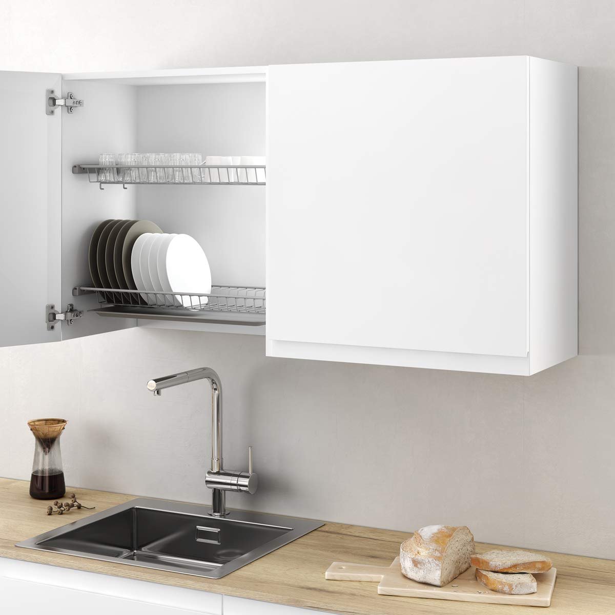 Dailygoods - Drainer voor Keukenmeubels - 865 mm Breed