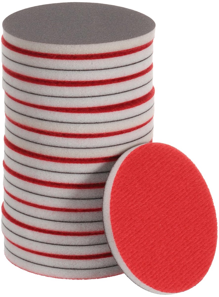 Dailygoods - Pack van 20 Schuurblokken 2000 Grit voor Orbitaal Schuurmachine