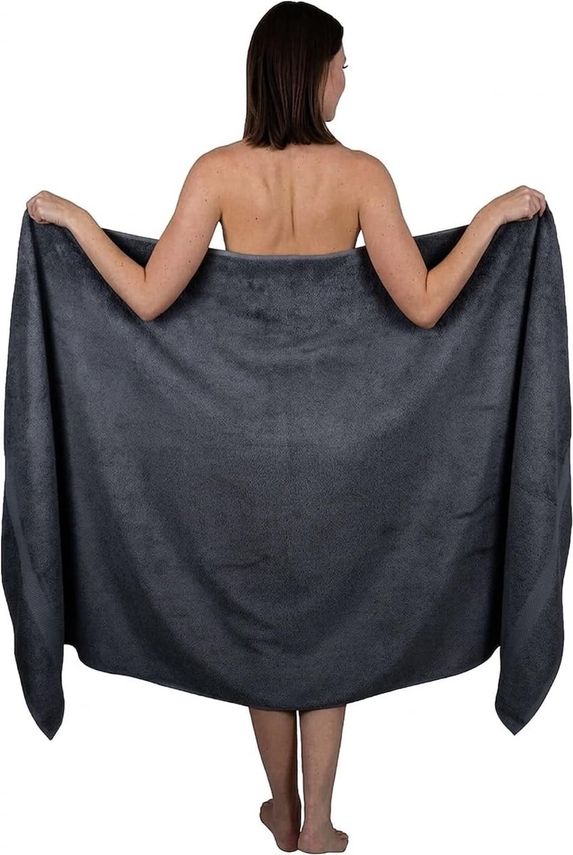 Dailygoods - Extra Large Badhanddoek 100x200cm - Super Jumbo Zacht en Absorberend