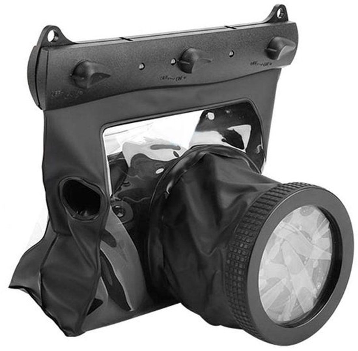 Waterdichte Dving Case Bag Camera - Duiken Case Verzegeld tegen Vocht - DSLR tot 20M - Zwart .