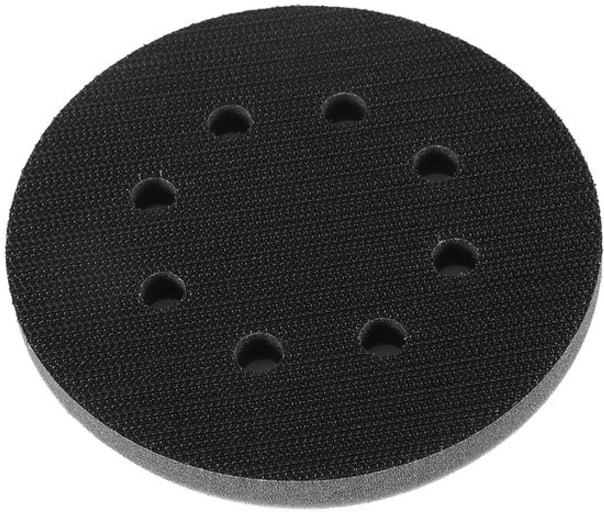 - Zachte spons interfacekussen - Klittenband schuurpad - 125 mm - 8 gaten - Voor schuren en polijsten - Geschikt voor diverse oppervlakken ...