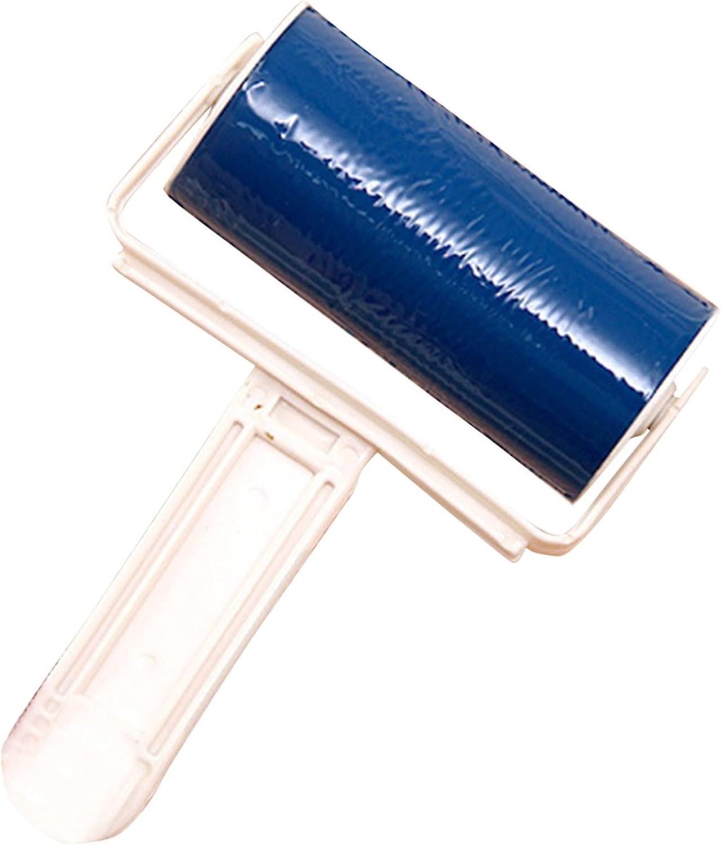 Herbruikbare Pluisroller - Wasbare Roller - Kleding Reinigen - Sterke Adsorptie - 108 x 16 cm - Blauw