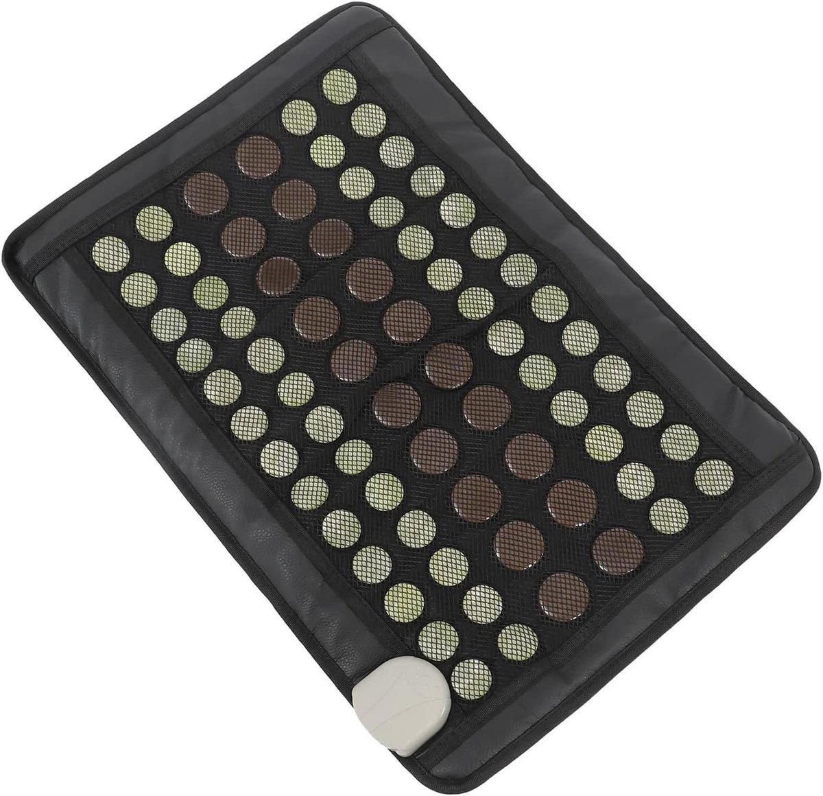Elektrische Warmtepad - Verwarmingskussen Rug - Spierontspanning - Infrarood Dieptewarmte - 59.5 x 40 cm - Donkerbruin
