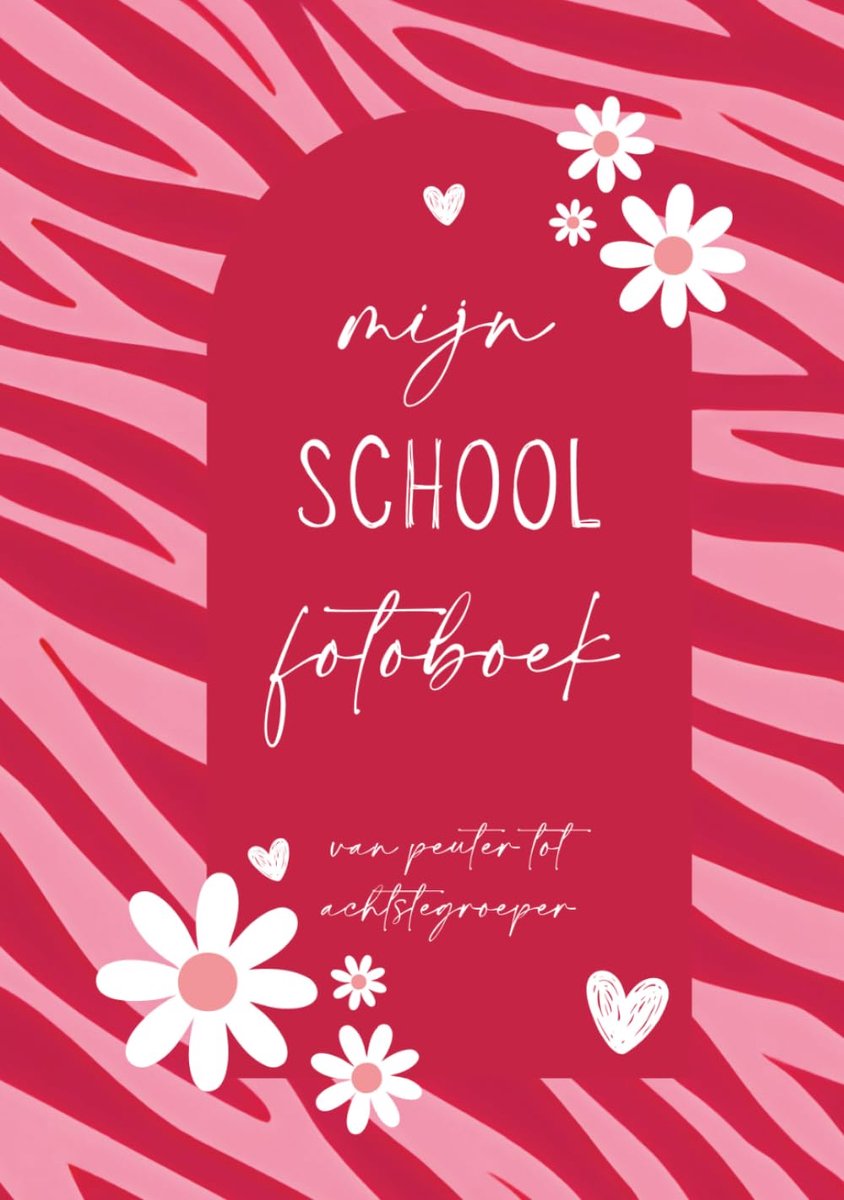 SnelShoppen - Schoolfotoboek voor Kinderen | Van Kleuterklas tot Groep Acht | Persoonlijk Fotoboek | Herinneringen Bewaren | 20 Pagina's | A5 Formaat