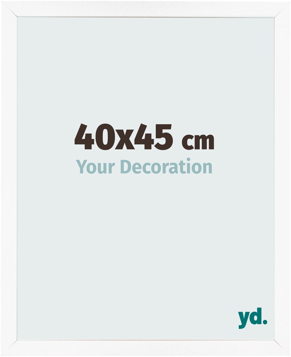 Your Decoration - Fotolijst 40x45 cm - MDF - Wit Mat - Bologna