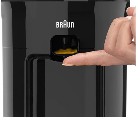 Braun TributeCollection CJ 3050 BK - Elektrische citruspers - Zwart van Merkloos — afbeelding 5